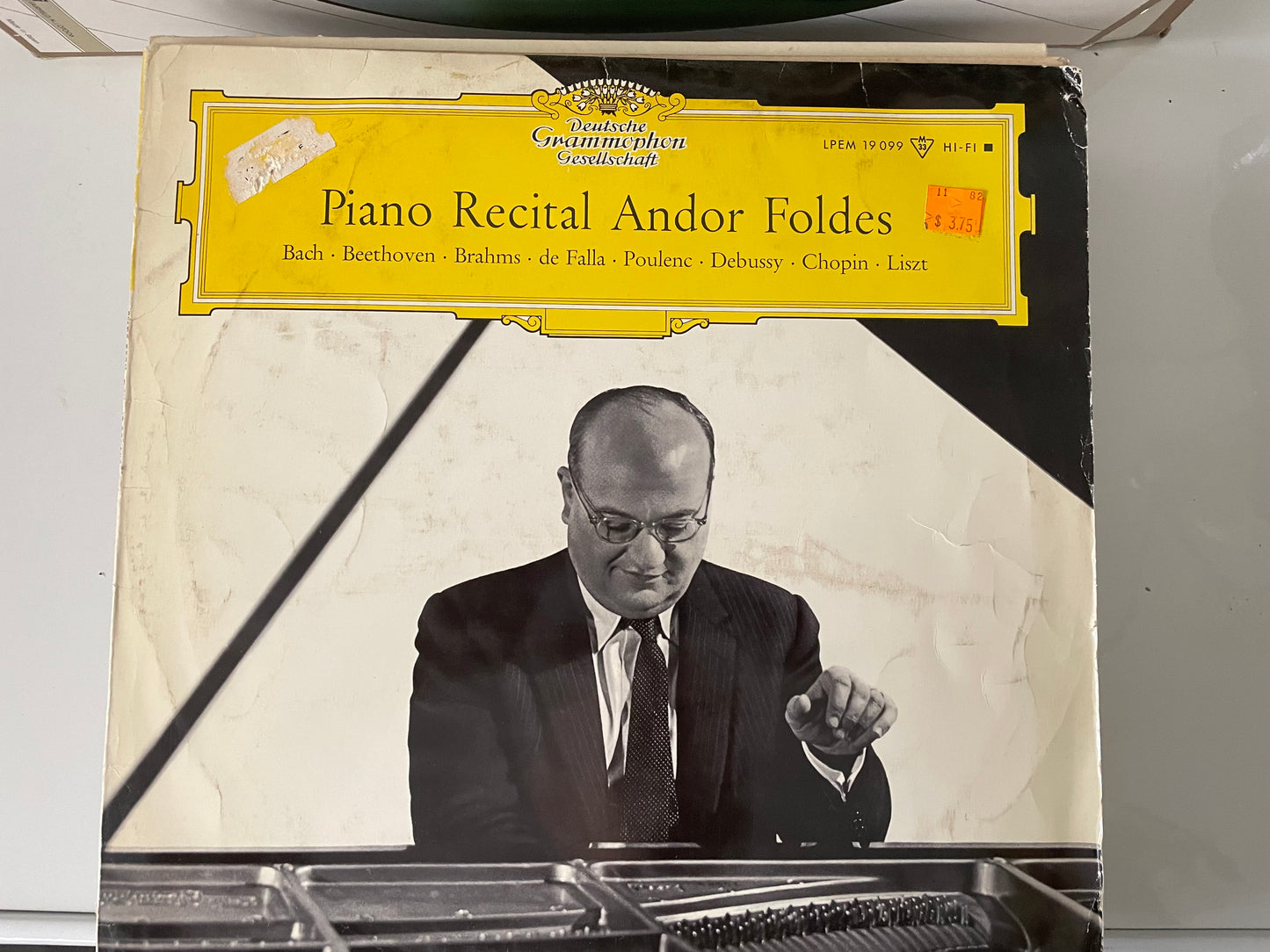 "PIANO RECITAL ANDOR FOLDES-"-$17.99 +SHIPPING $5.00