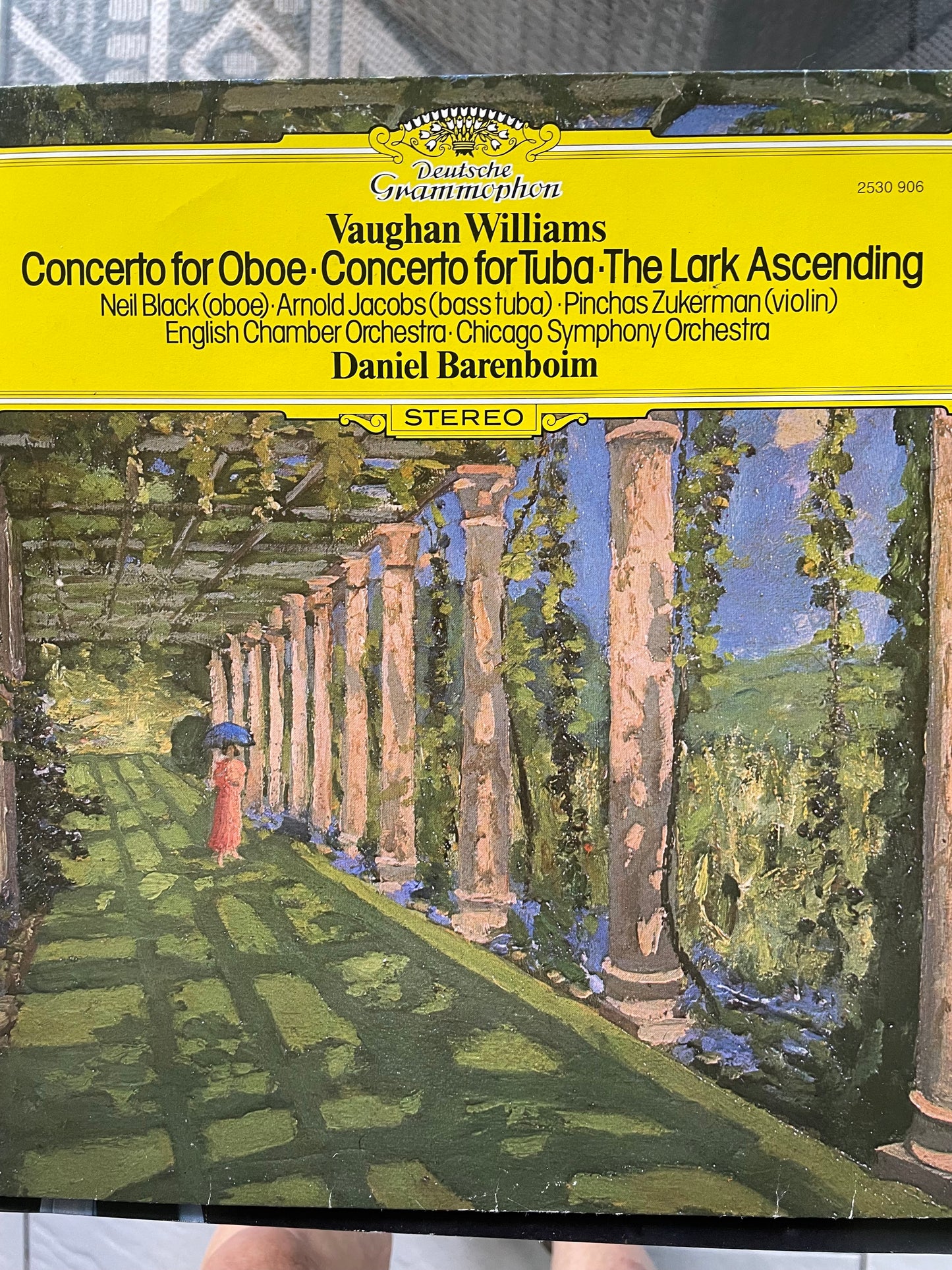 vaughan williams/daniel barenboim "concero for oboe"-$44.99 +shipping $5.00