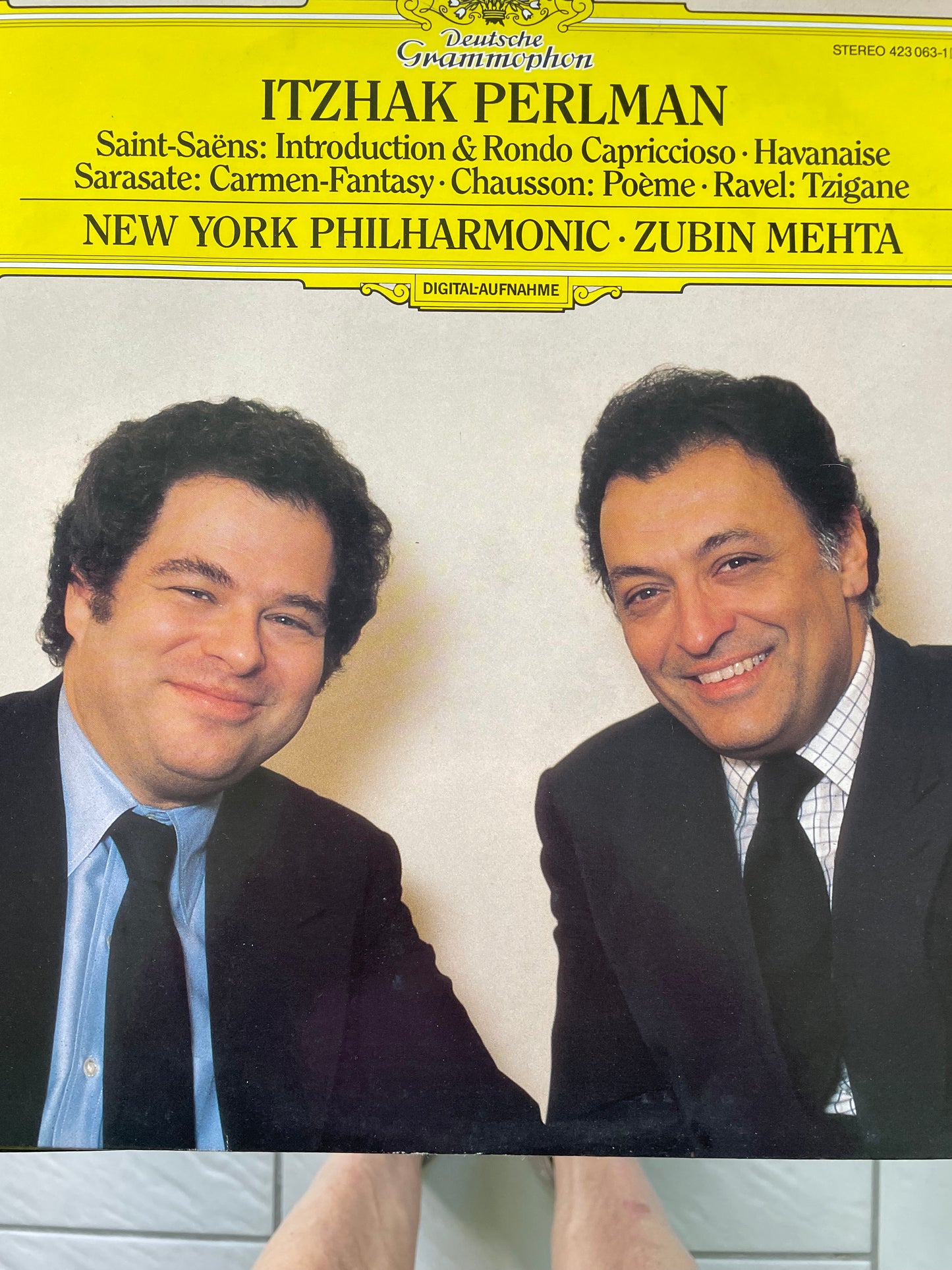 itzhak Perlman/ZUBIN MEHTA "saint-saen: introduction & rondo capriccios"-$14.99