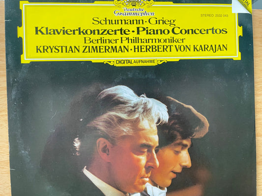 SCHUMANN-GRIEG "KLAVIERKONZERTE-PIANO CONCERTOS"-$5.99 +SHIPPING $5.00