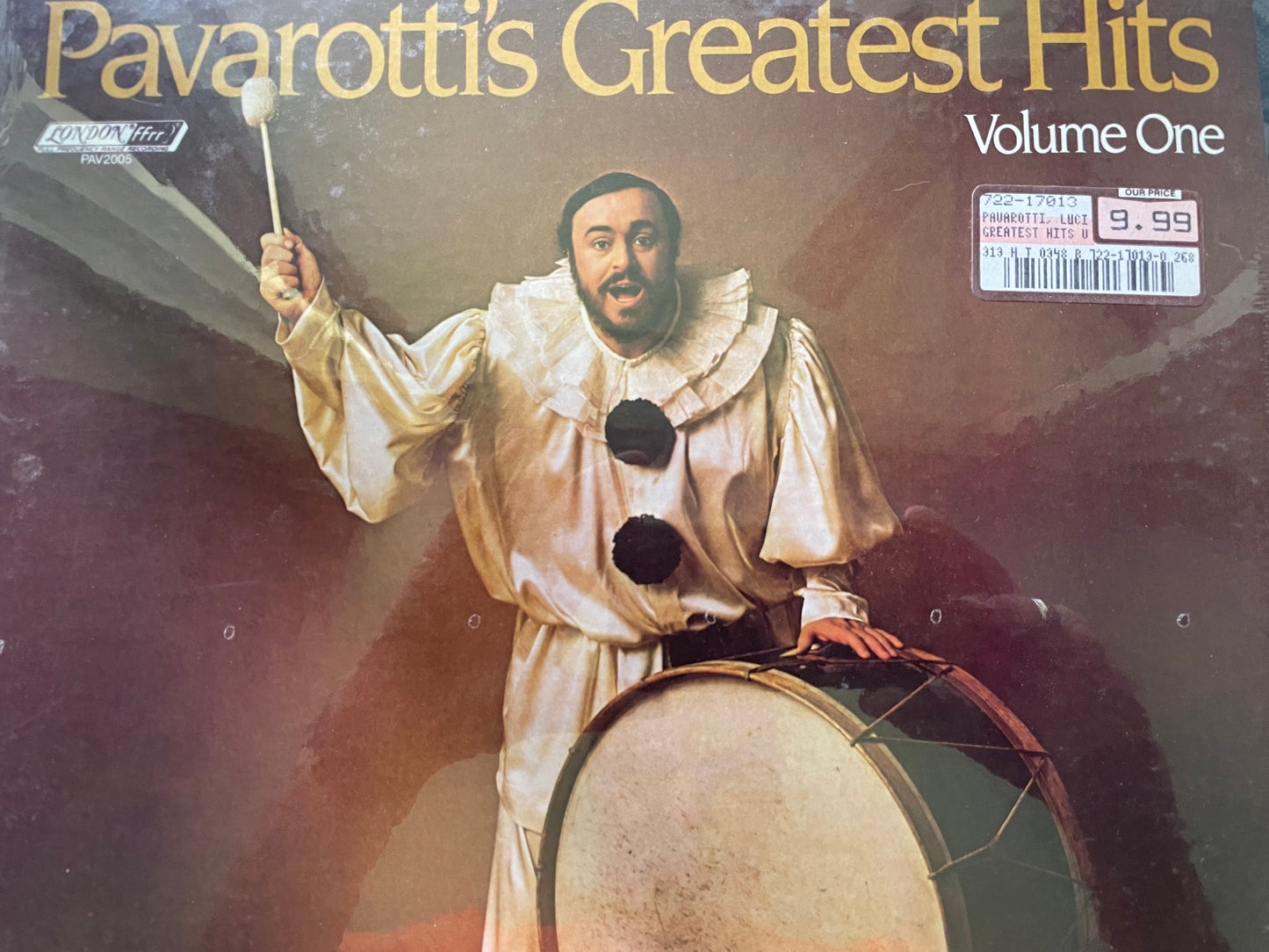 PAVAROTTI'S GREATEST HITS V0L.1- NEW/SEALED-$79.99 +SHIPPING $5.00