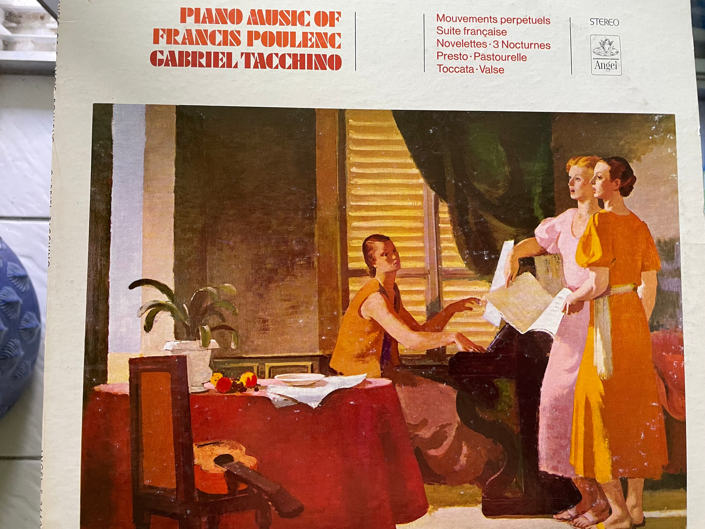 "PIANO MUSIC OF FRANCIS POULENC"-$7.99 +SHIPPING $5.00