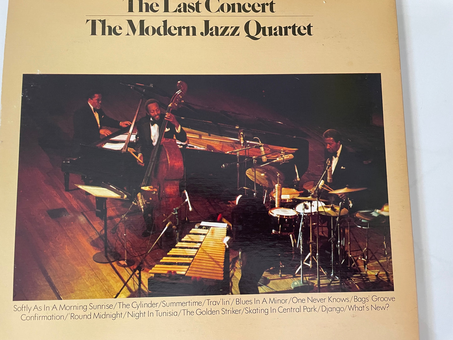 THE MODERN JAZZ QUARTET -"THE LAST CONCERT"-2LP's $7.99=SHIPPING $5.00