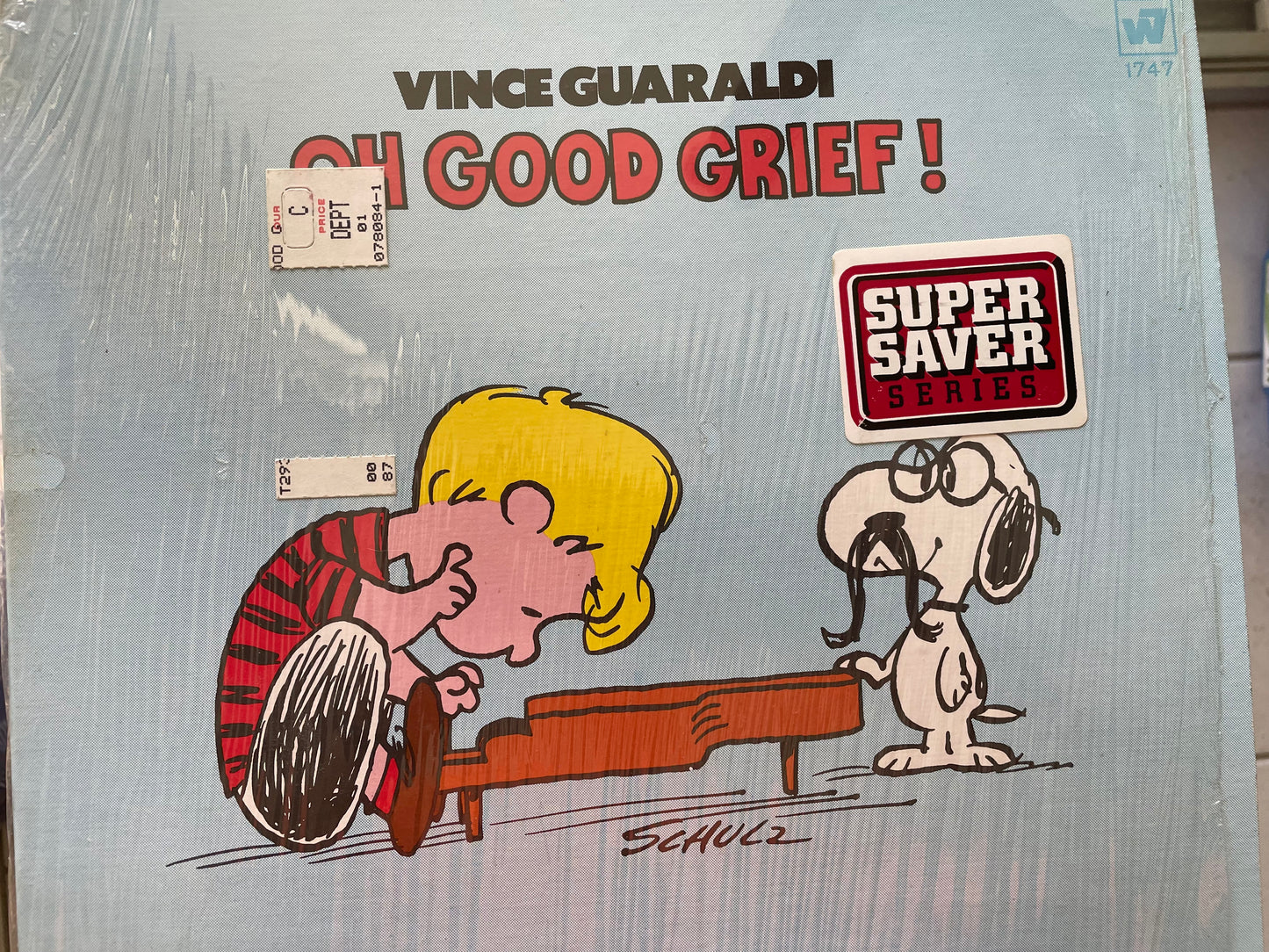 VINCE GUARALDI "OH GOOD GRIEF!""-$9.99 +SHIPPING $5.00