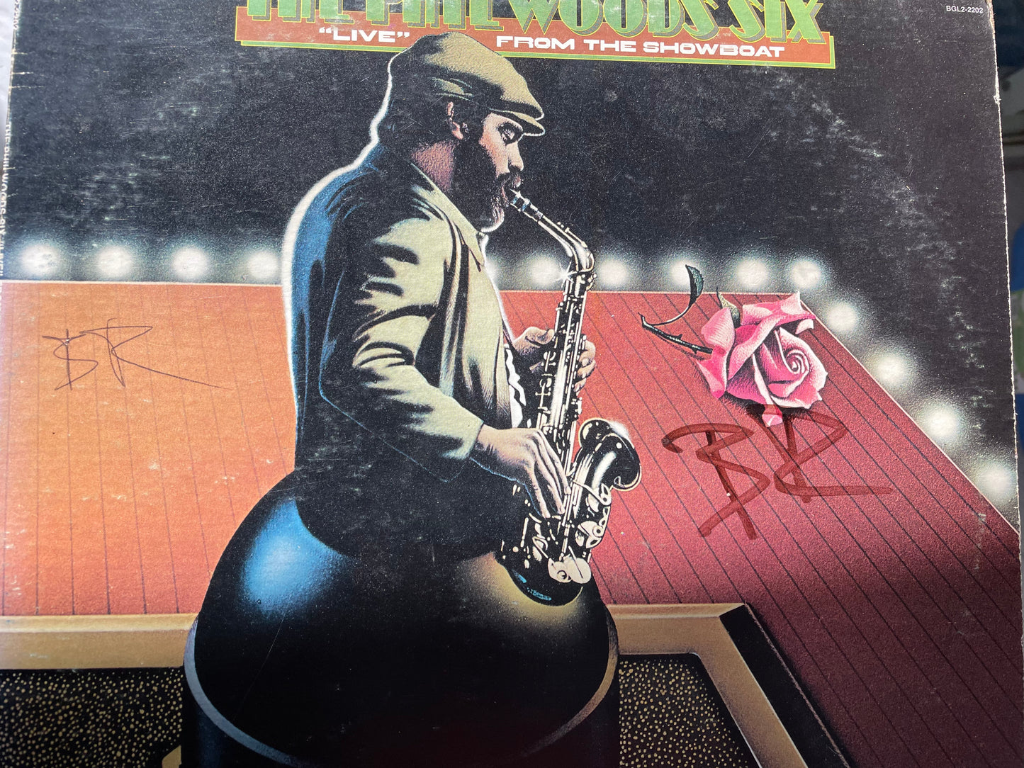 THE PHIL WOODS SIX "LIVE FROM THE SHOWBOAT"-2 LP's-$9.99 +SHIPPING $5.00