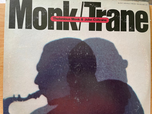 "MONK TRANE"-$17.99-2 LP'sM +SHIPPING $5.00