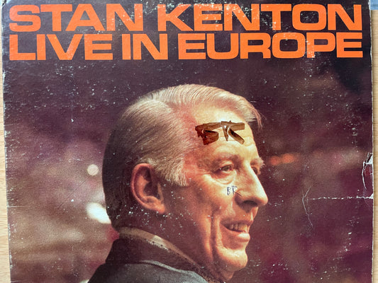 STAN KENTON "LIVE IN EUROPE"-$4.99 +SHIPPING $5.00