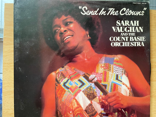 SARAH VAUGHAN AND COUNT BASIE-"SEND IN THE CLOWNS"-$12.99 +SHIPPING $5.00