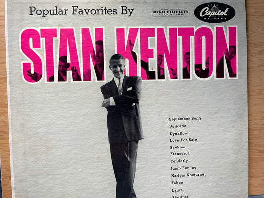 STAN KENTON "POPULAR FAVORITES"-$7.99 +SHIPPING $5.00