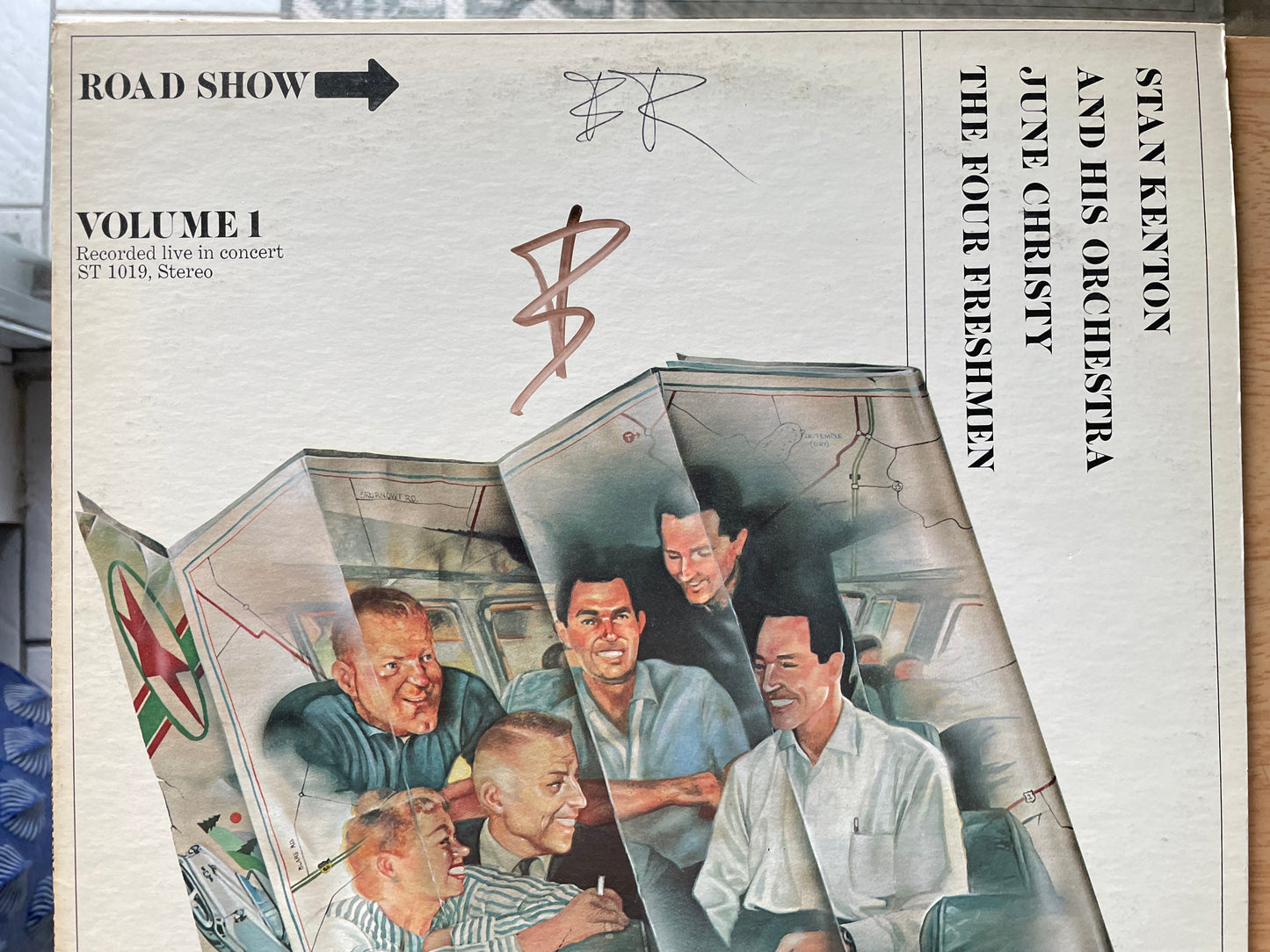 STAN KENTON- "ROAD SHOW VOL 1"-SIGNED BY STAN KENTON-$24.99 +SHIPPING $5.00