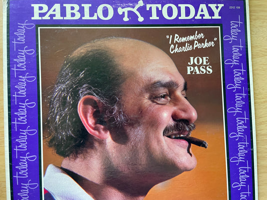 PABLO TODAY I REMEMBER CHARLIE PARKER" $54.99 +SHIPPING 45.00