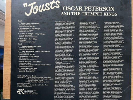 OSCAR PETERSON ANT THE TRUMPET KINGS-"JOUSTS"