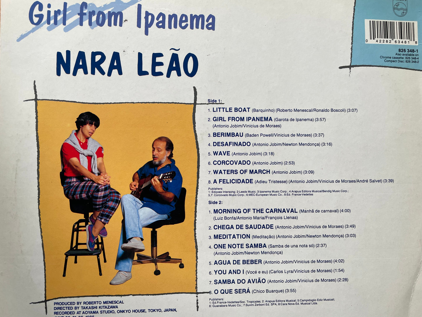 NARA LEAO "GIRL FROM IPANEMA"-$12.99 = SHIPPING $5.00