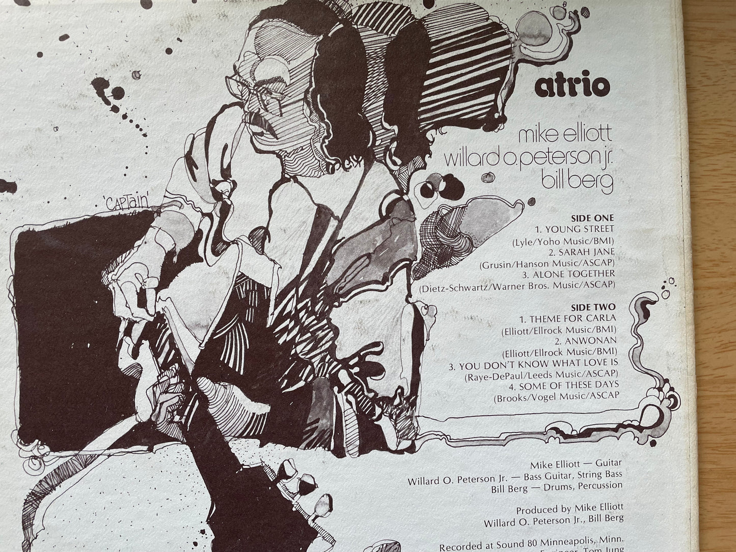 Mike Elliott "ATRIO"-$19.99 +SHIPPING $5.00