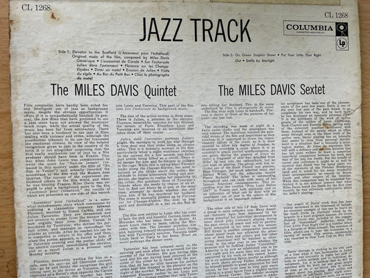 MILES DAVID "JAZZ TRACK"-$19.99 +SHIPPING $5.00