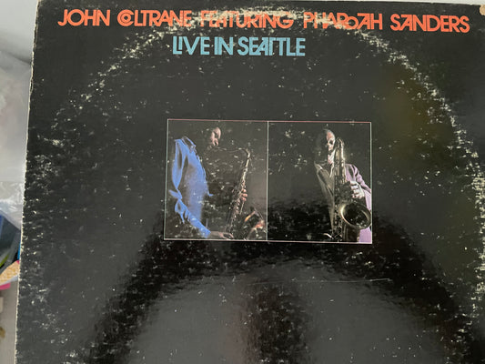 JOHN COLTRANE "LIVE IN SEATTLE"-2LP SET $9.99 +SHIPPING $5.00