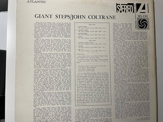 JOHN COLTRANE "GIANT STEPS"-$24.99 +SHIPPING $5.00