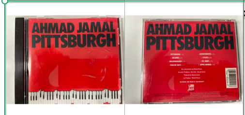 AHMAD JAMAL-“PITTSBURG”-$7.99 + SHIPPING-$5.00