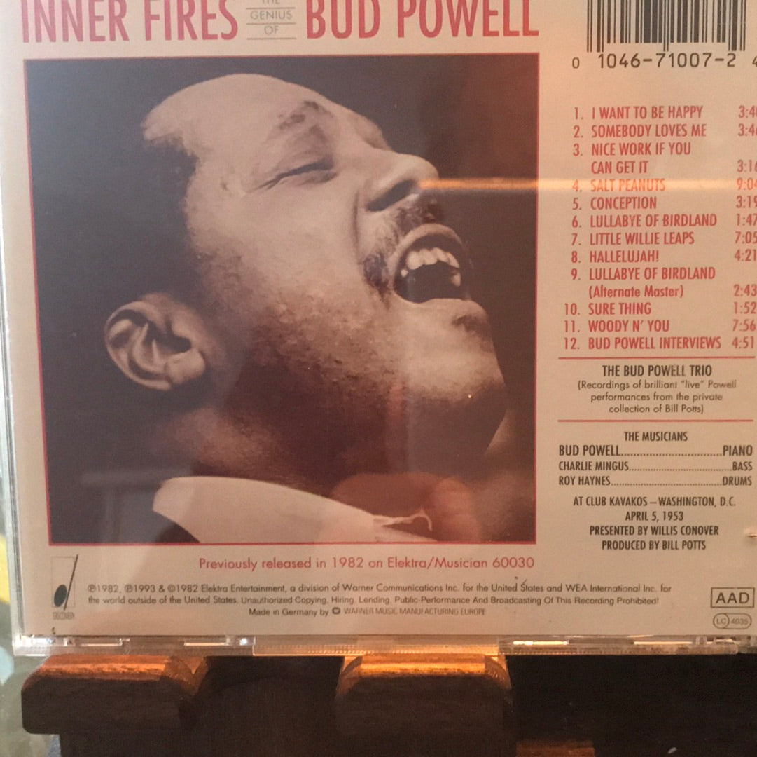 Bud Powell- “Inner Fires”-$15.99