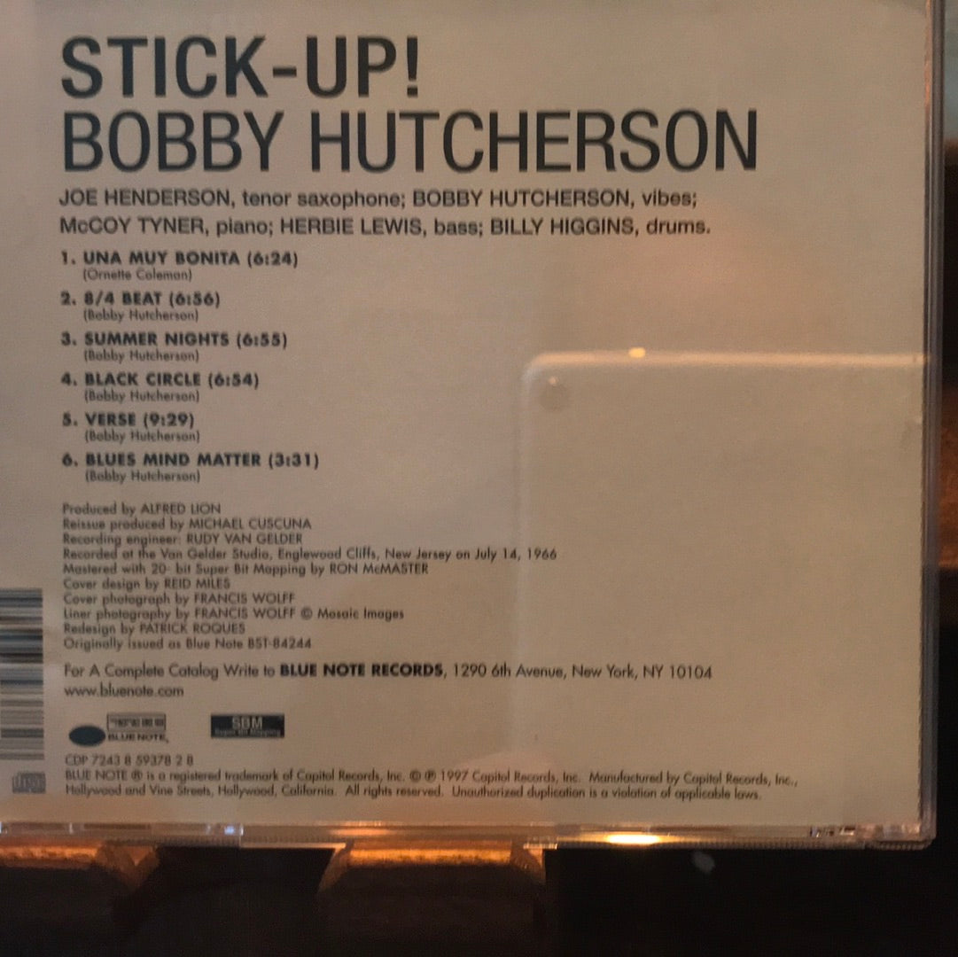 Bobby Hutcherson-“Stick-Up”-$28.99