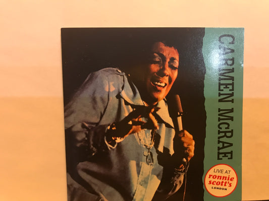 Carmen McRea-“Live at Tony Scott’s-$10.99 + Shipping $5.00