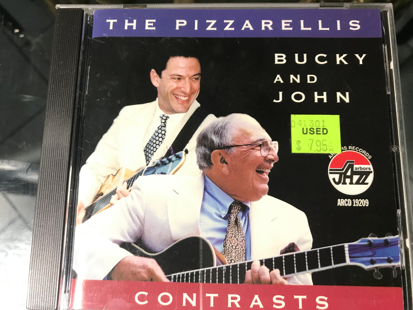 The Pizzarellis -Bucky and John-“CONTRAST” -$10.99 + Shipping $5.00