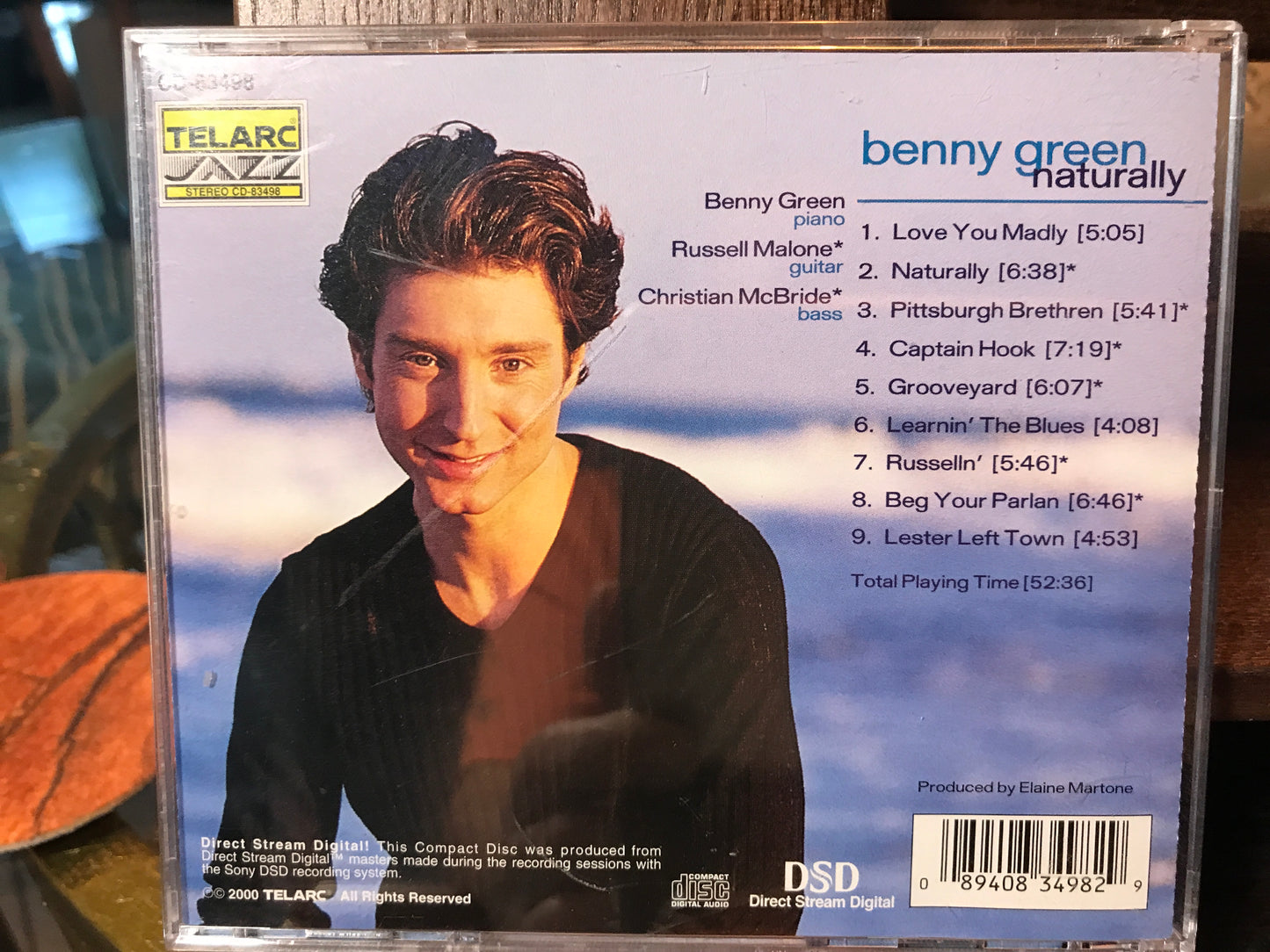 Benny Green-“Naturally”-$10.99 + shipping $5