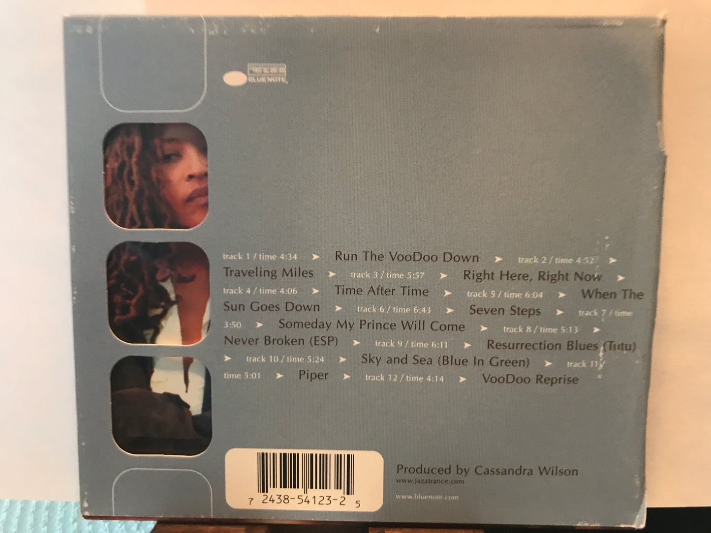 Cassandra Wilson-“Traveling Miles” $7ץ99.    Shipping-$5.00