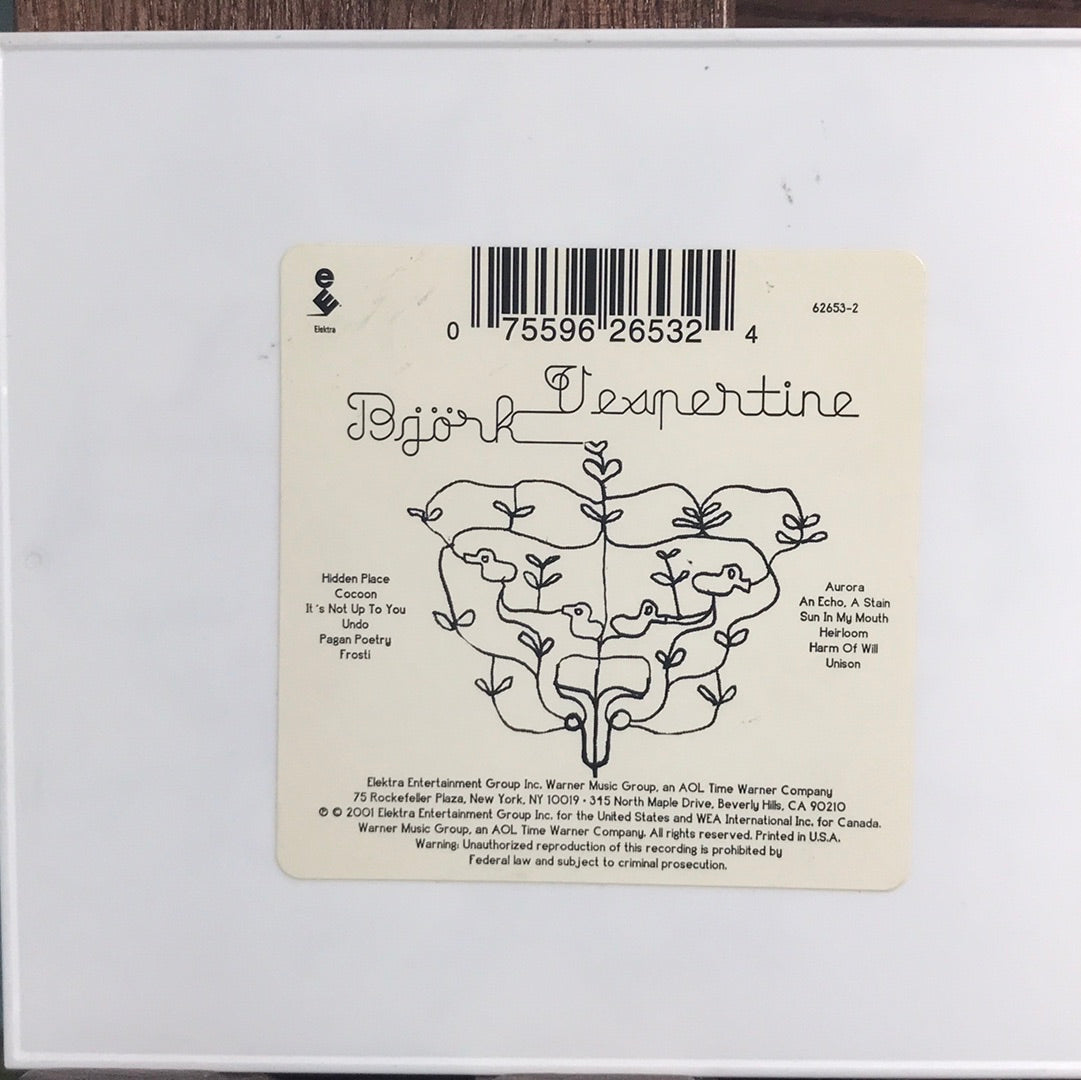 Bjork-“Vexpertine”-$15.99