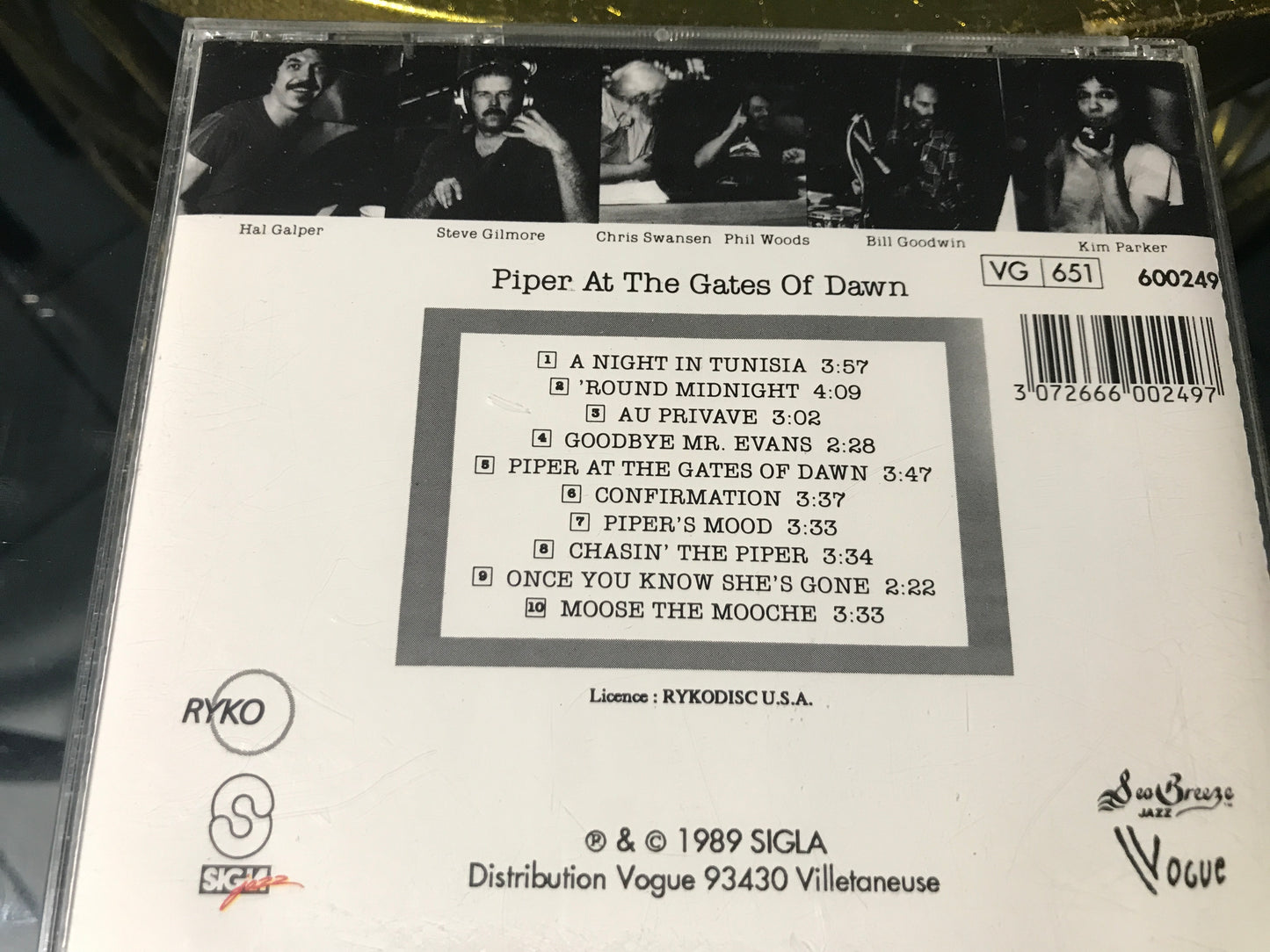 Phil Woods/Chris Swansen-“Piper at the Gates Of Dawn”-$23.99 + Shipping $5.00