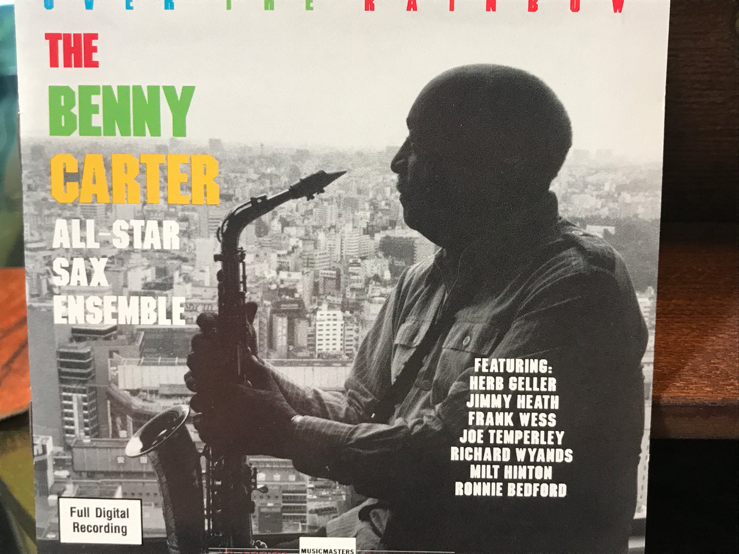 Benny Carter - Over the Rainbow”-$11.99 + Shipping $5.00