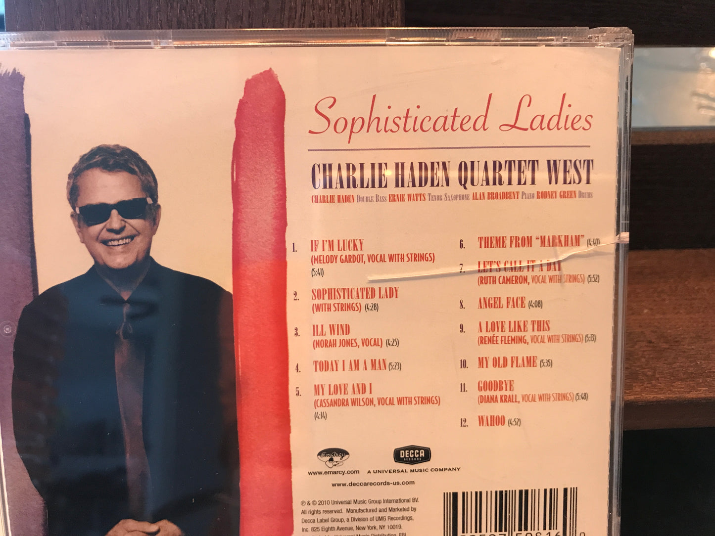 Charlie Haden-“Sophisticated. Ladies”-$7.99 + Shipping $5.00