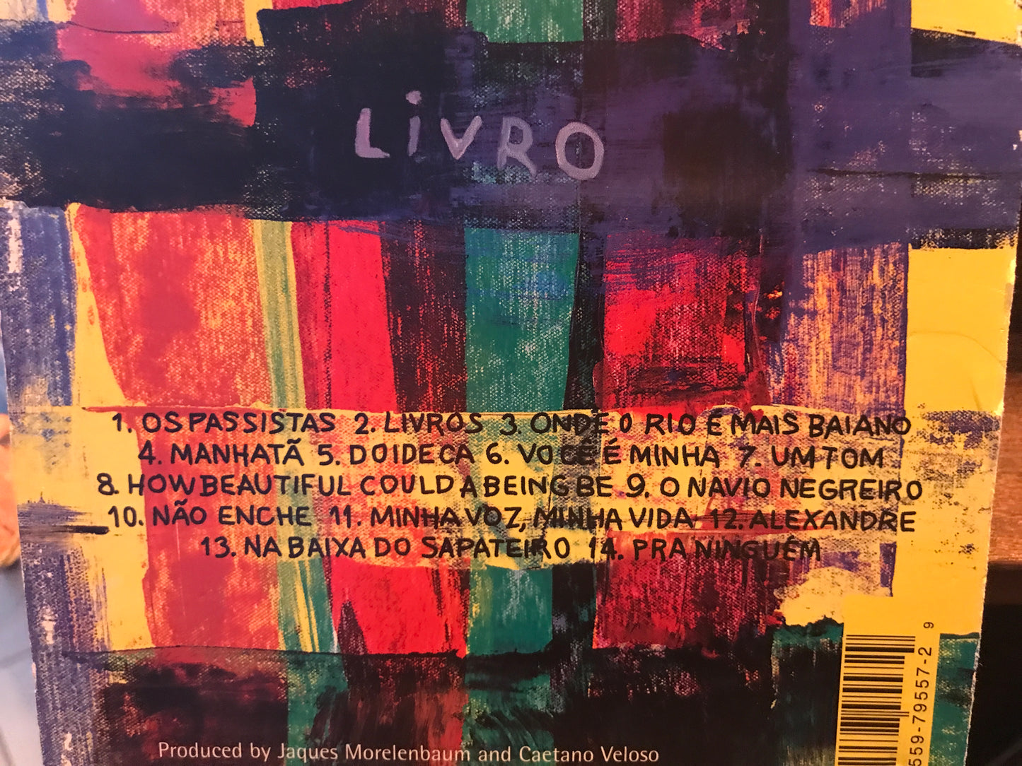 CAETANO VELOSO “LIVRO”-$13.99 + shipping $5.00