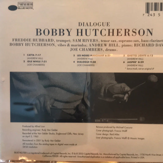 Bobby Hutcherson-“Dialogue”-$12.99