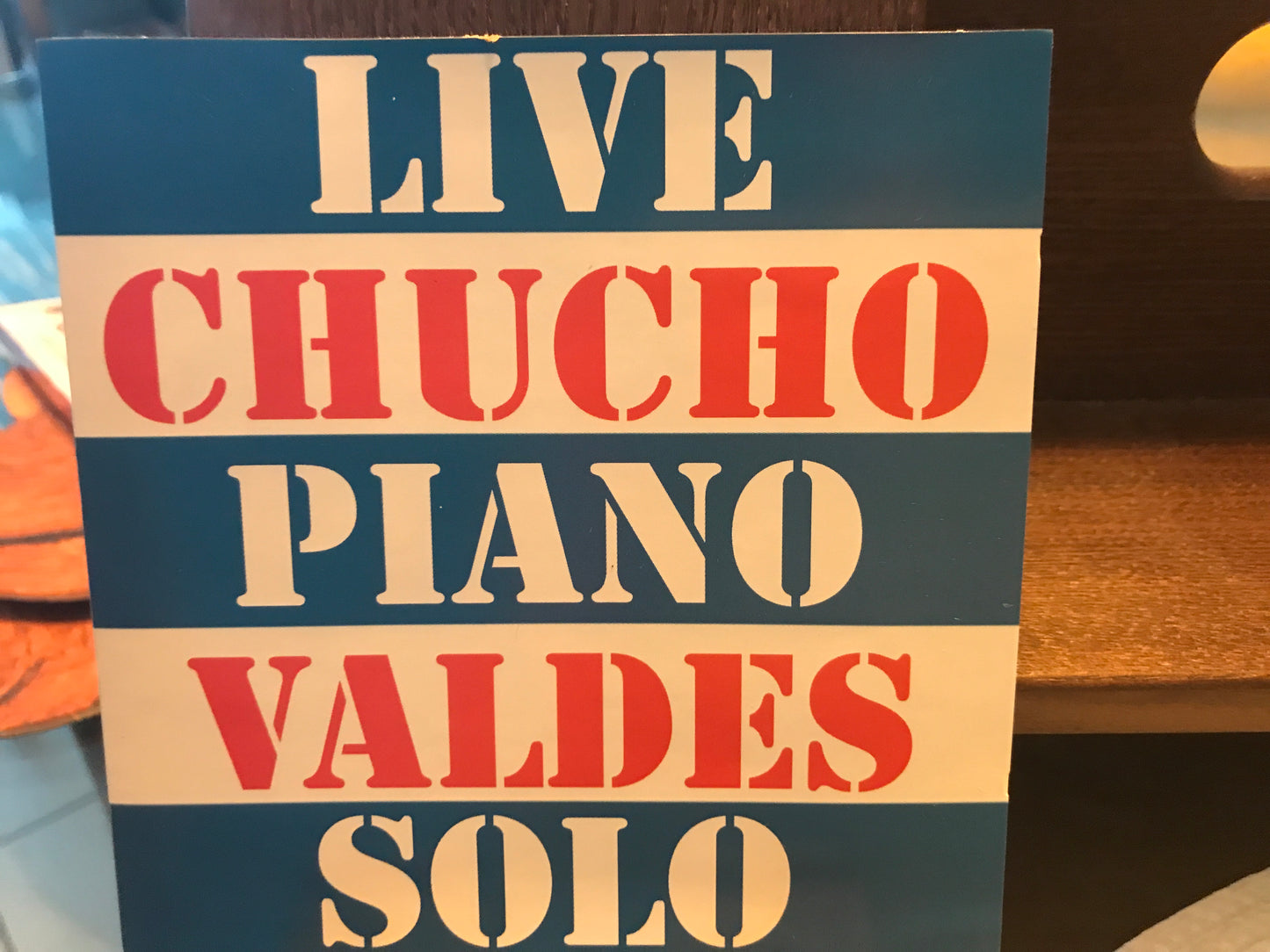 Chucho Valdez’s “Live Piano Solo” $7.99 + Shipping $5.00