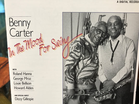 Benny Carter-“In the Mood for Swing-$88.99 +Shipping $5.00