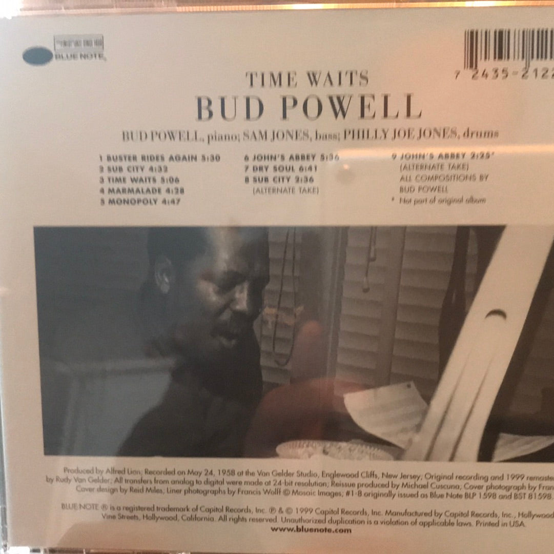 Bud Powell-“Time Waits”