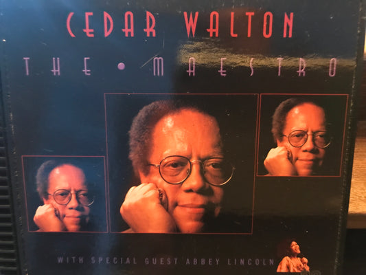 Cedar Walton “The Maestro” $12.99 +shipping $5.00