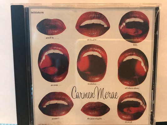 Carmen McRea-With Mat Mathews & Tony Scott Quartets -$11.99 + Shipping $5.00